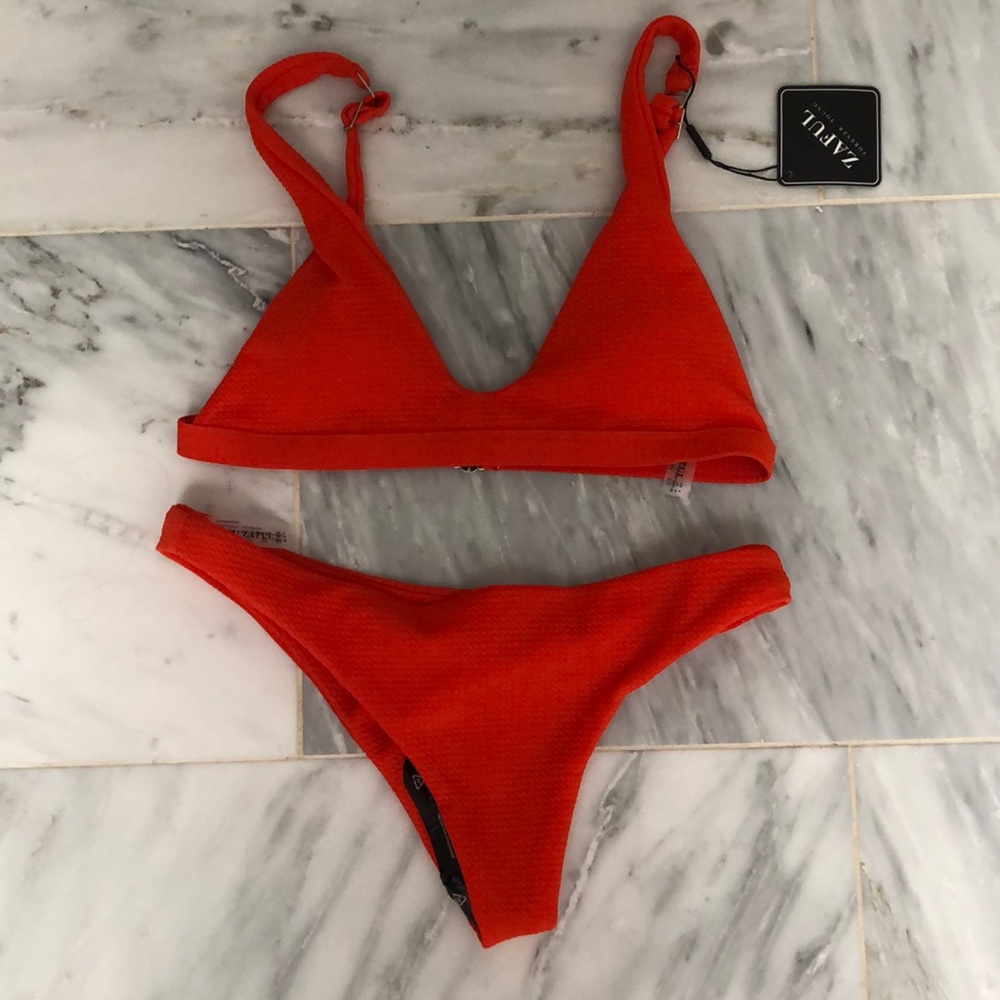 Zaful Orange bikini